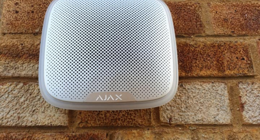 Ajax wireless alarm system installation