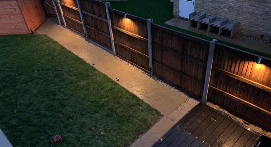 Garden lighting projects Harlow