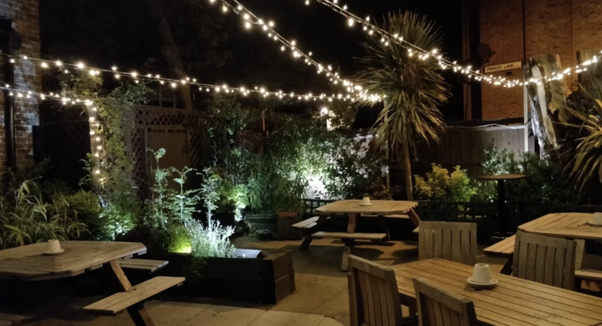 Pub Garden Lighting in Essex
